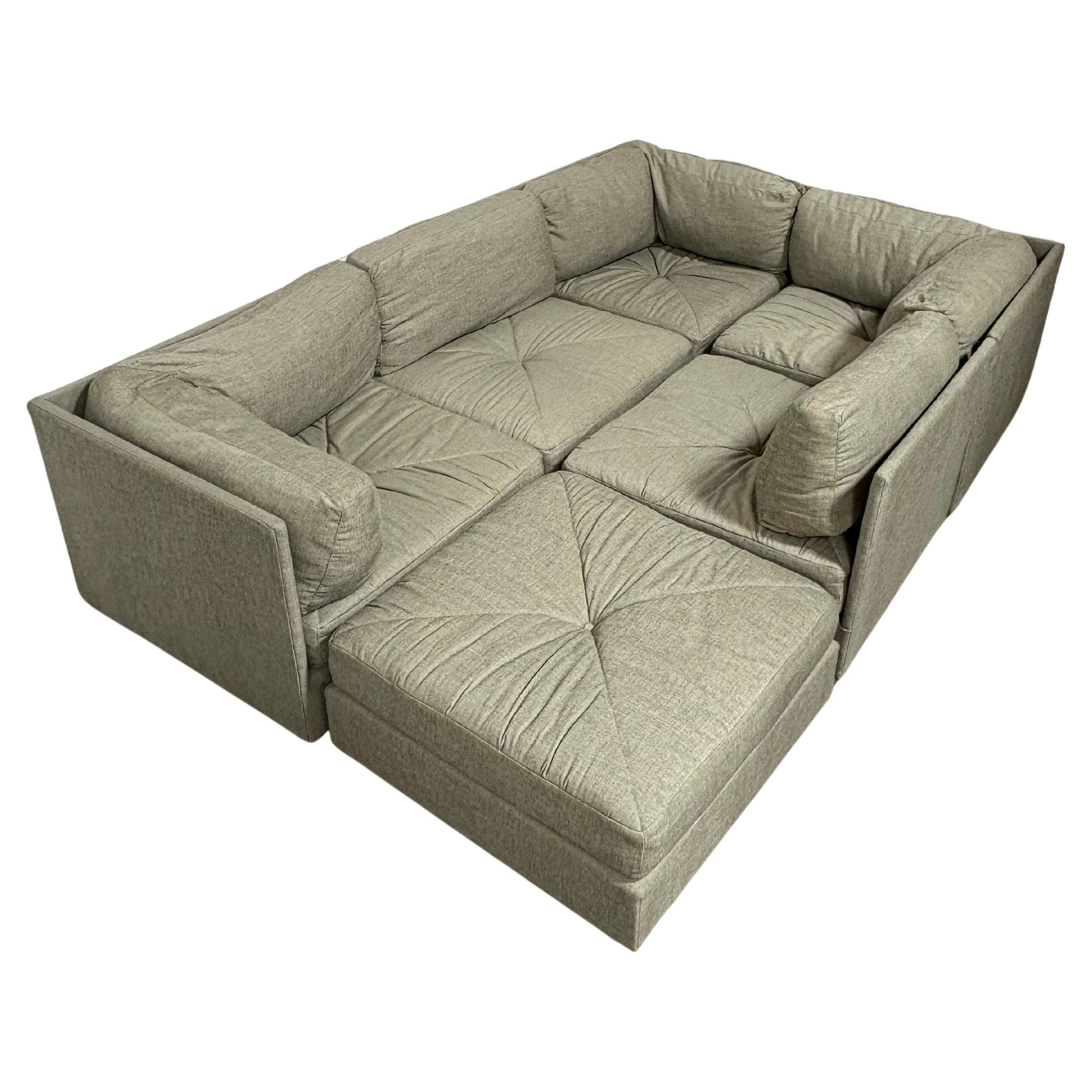 1970s “Playpen” Modular Sectional Sofa by Selig for Simmons For Sale