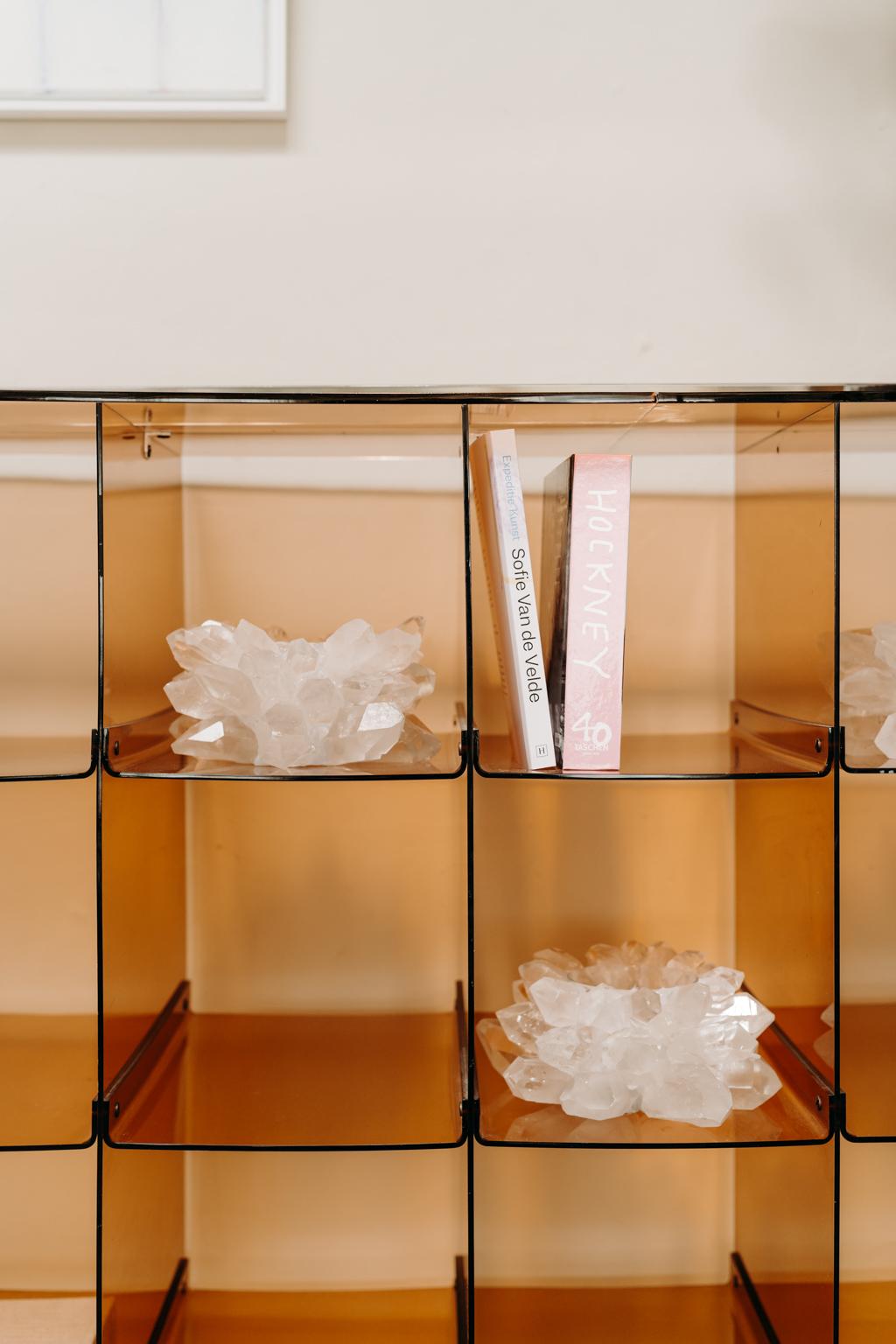 1970's Plexiglass Bookcase on Wheels by Michel Dumas for Roche Bobois 9