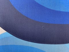 Tela enmarcada Pop Art de los años 70 por Barbara Brown para Heals Gallery