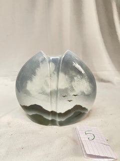 Vaso in porcellana del 1970 di Virebent