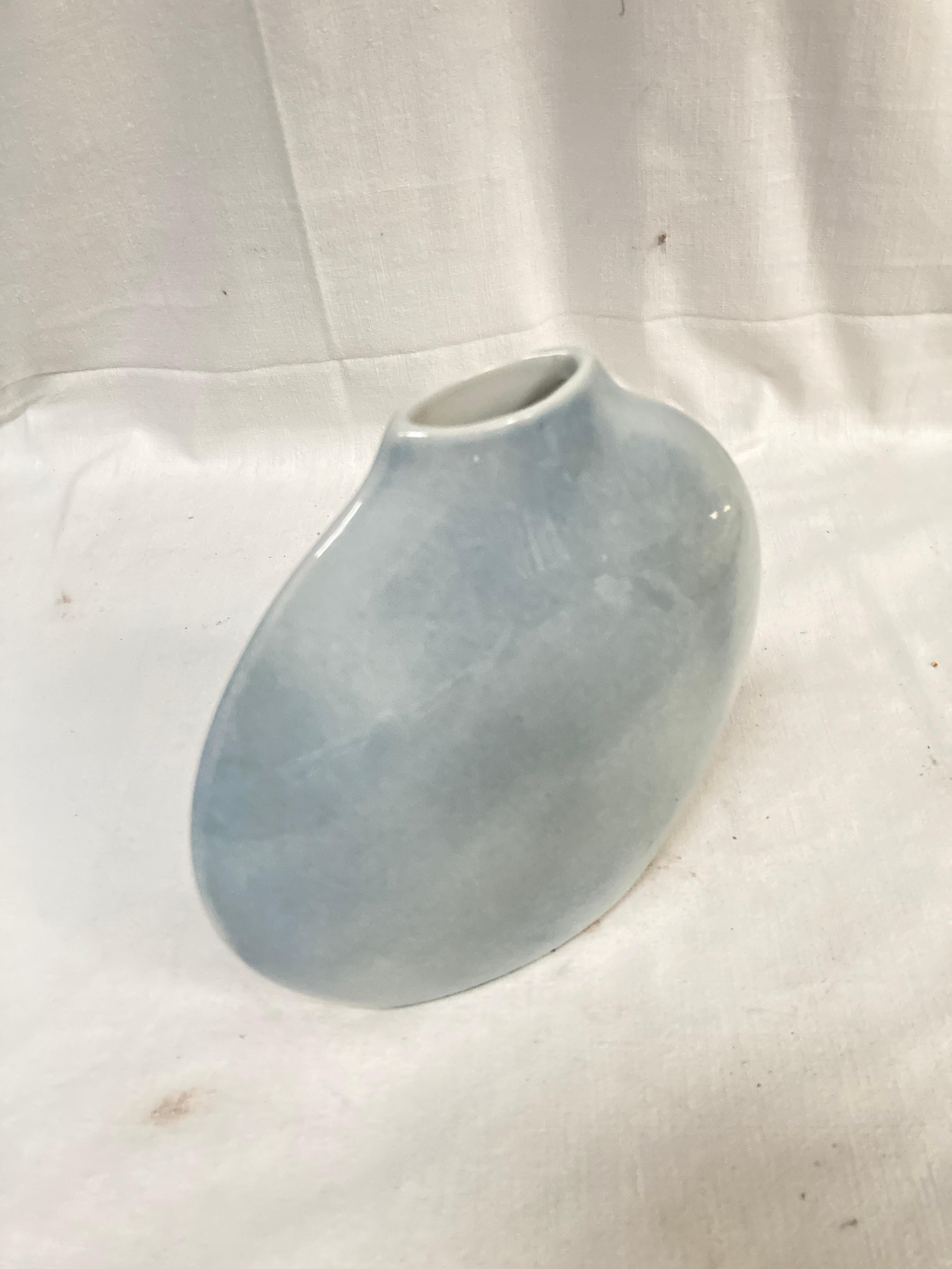 Vaso in porcellana del 1970 di Virebent in vendita 2