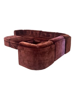 Postmodernes modulares Sofa der 1970er Jahre