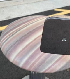 1970s Postmodern Design for Leisure Pink Bar Stools