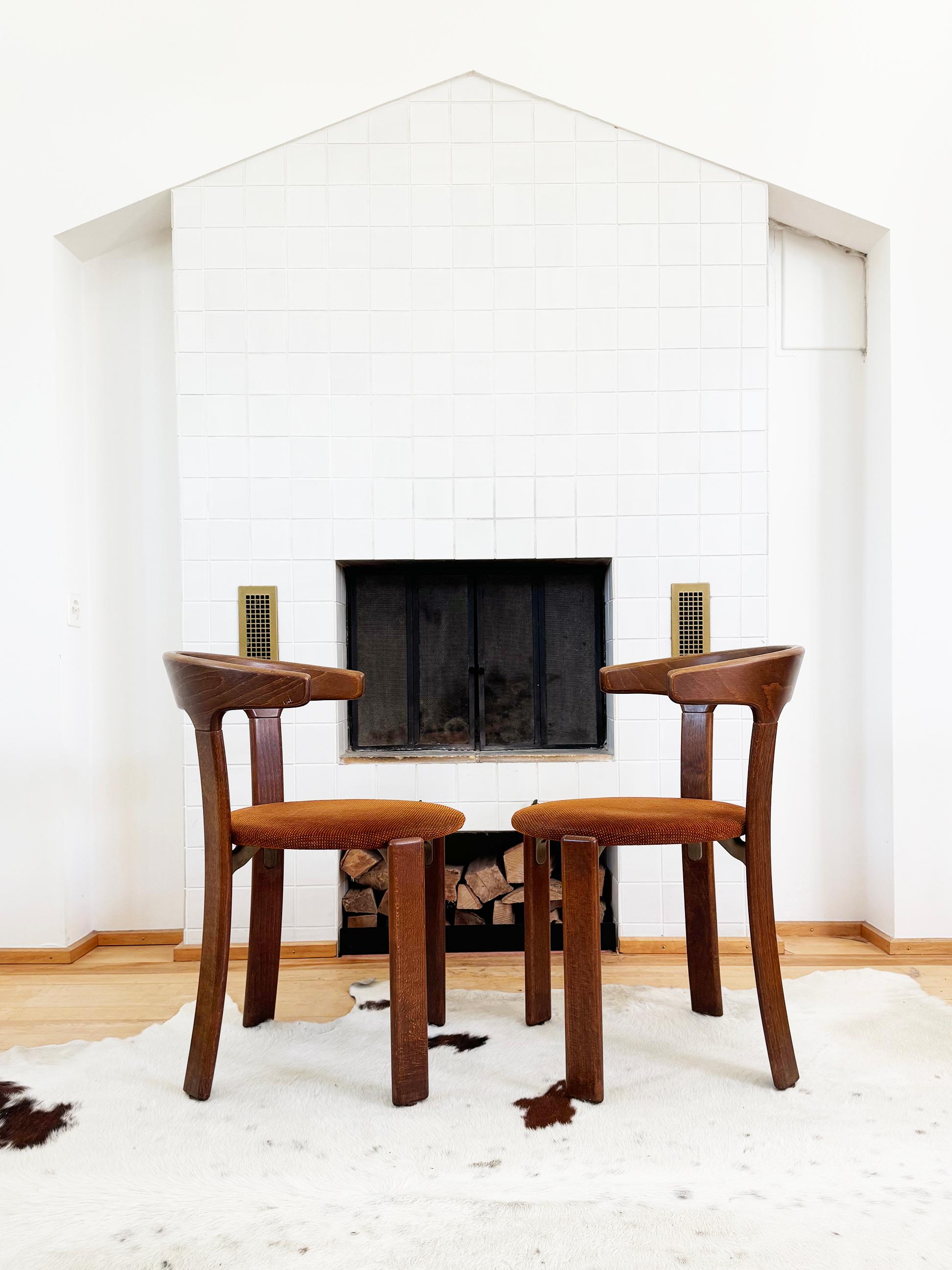 Mid-Century Modern 70s Postmod Pair RARE 