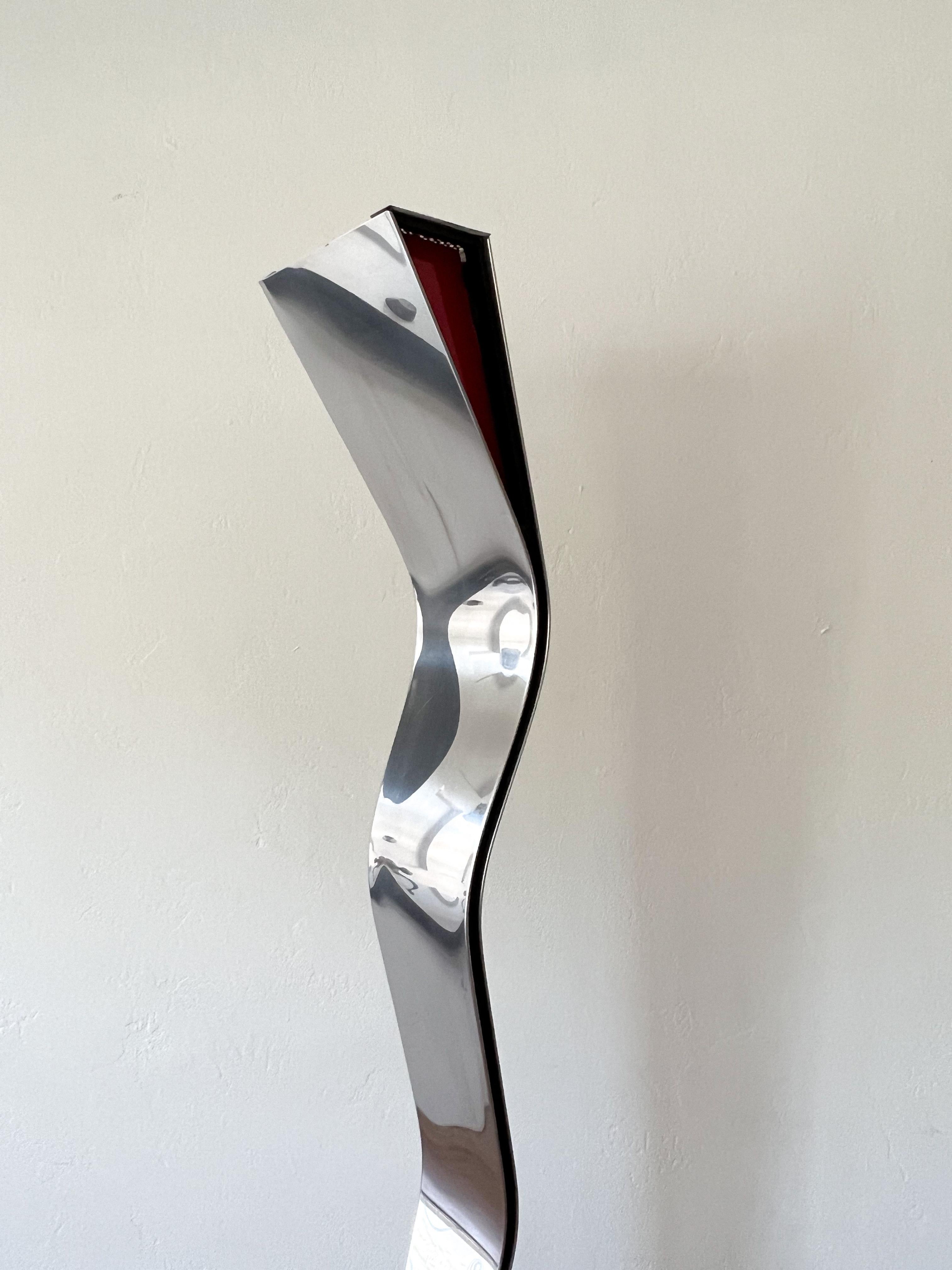 1970s Postmodern Sculptural Floor Lamp in the Style of Fontana Arte For Sale 2