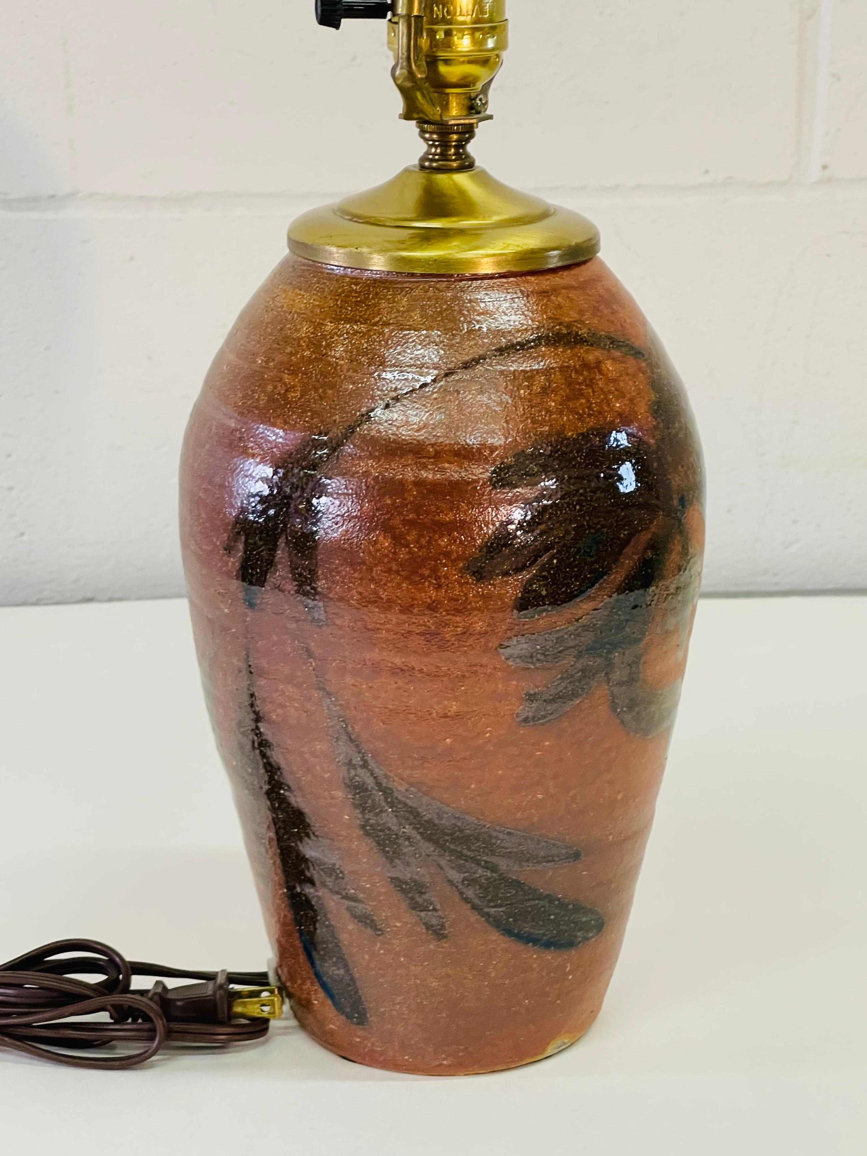 1970s Pottery Table Lamp 2