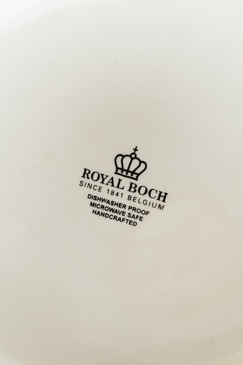 publicity-Schale aus den 1970er Jahren für Royal Boch.  im Angebot 1