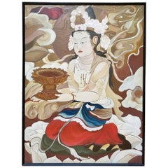 1970s Quan Yin Painting