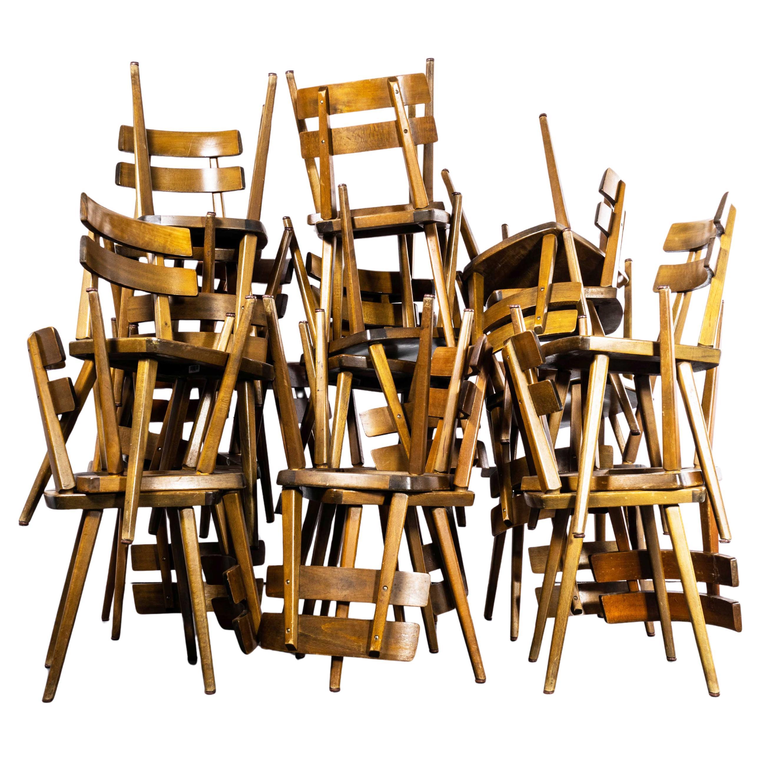 1970's Rail Back French Dining Chairs - Small Batch Available