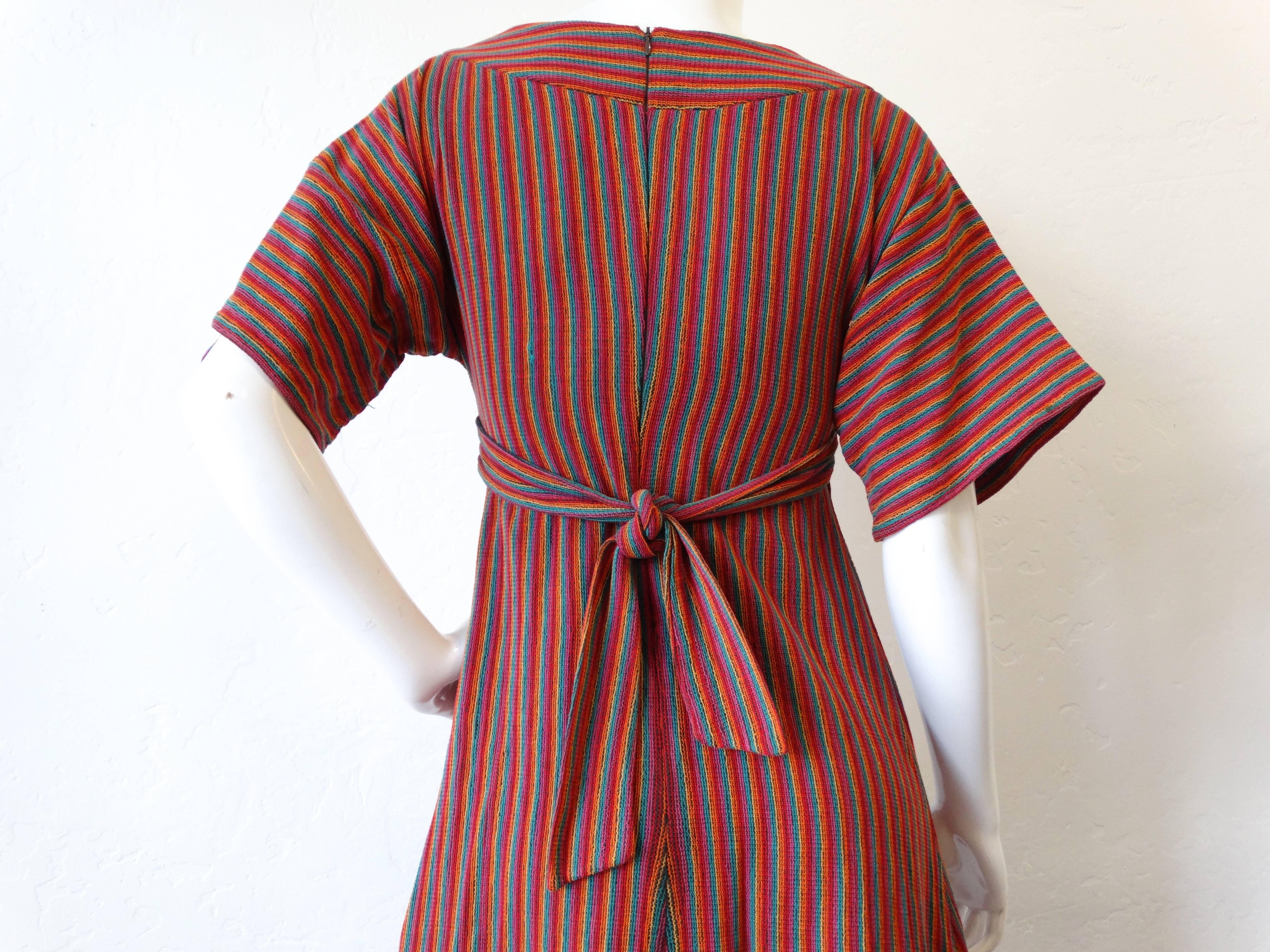 Rikma Rainbow Stripe Dress, 1970s  2