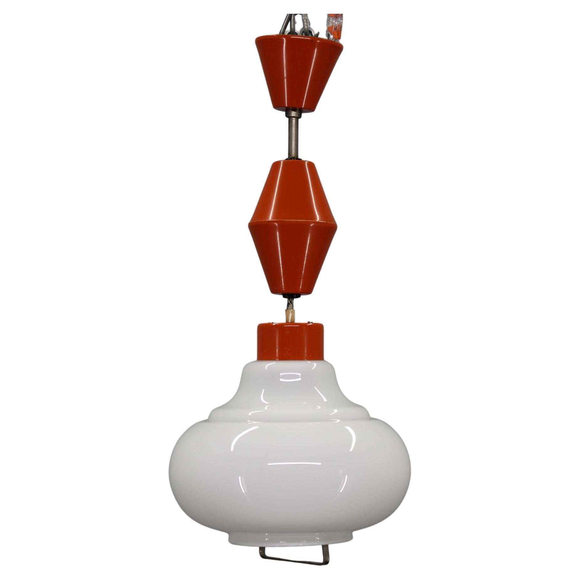 1970s Rare Adjustable Pendant, Czechoslovakia