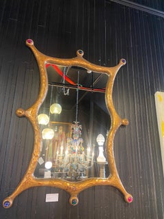 1970's Rare Disney Mirror from Decommissioned Disneyland Ride