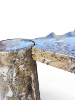1970s Rare Freccia Marble Coffee Table by Angelo Mangiarotti Eros Collection