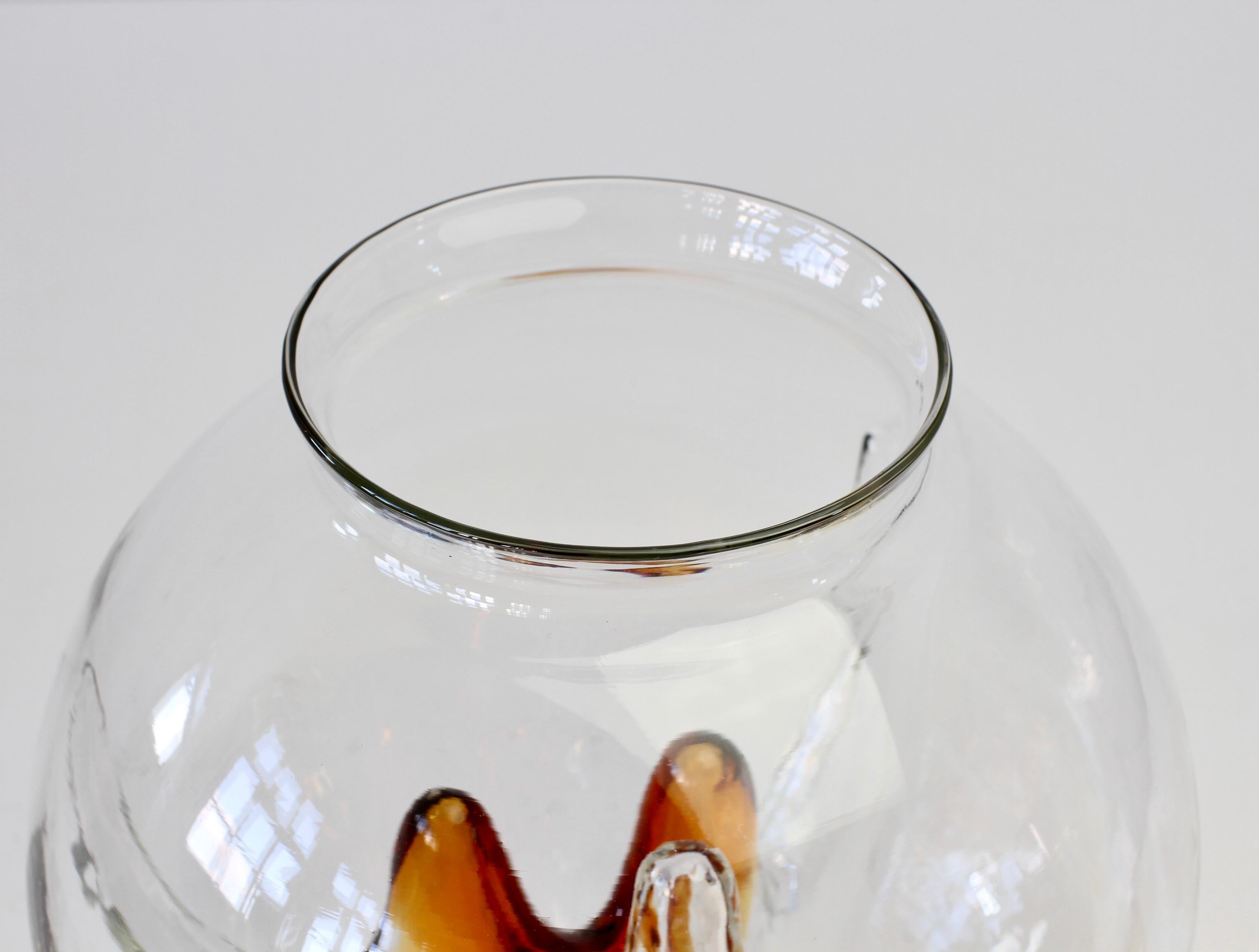 1970s Rare Large Italian Textured Murano Glass Table Lamp by Kaiser Leuchten For Sale 11
