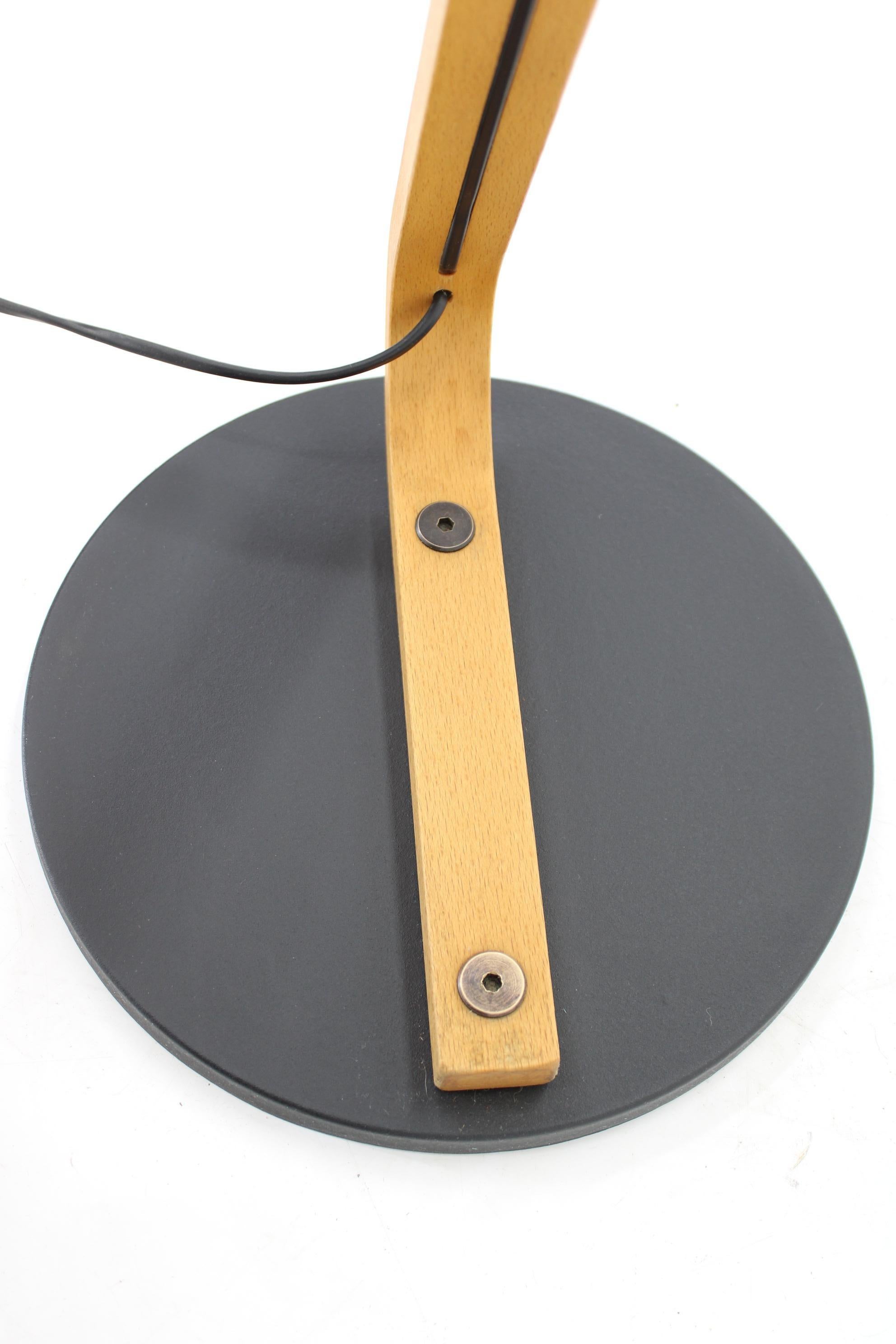 1970 Rare Mads Caprani Lampadaire en bois courbé, Danemark en vente 6