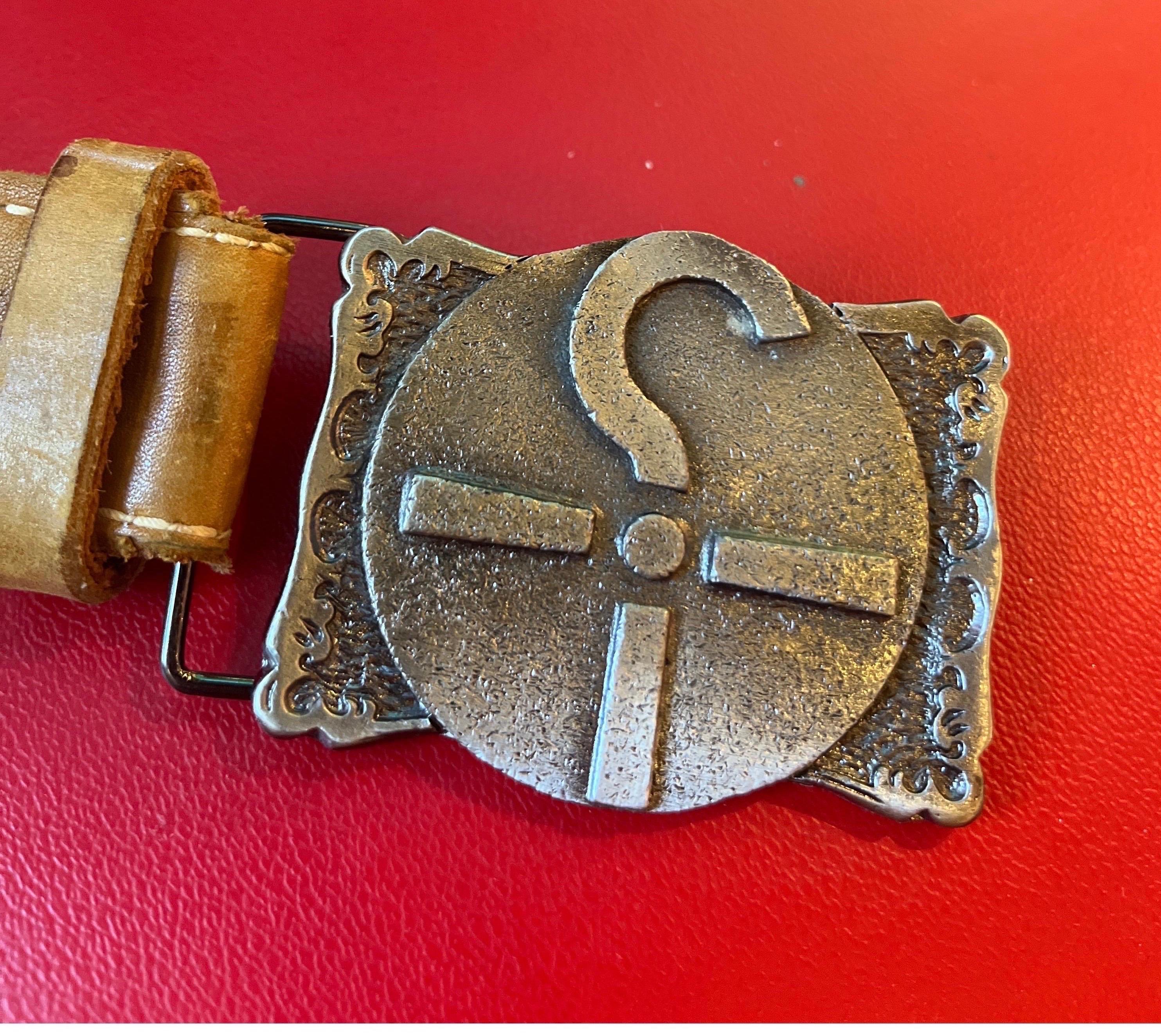 1970’s Rare Original Blue Oyster Cult Belt Buckle In Good Condition In Greenport, NY