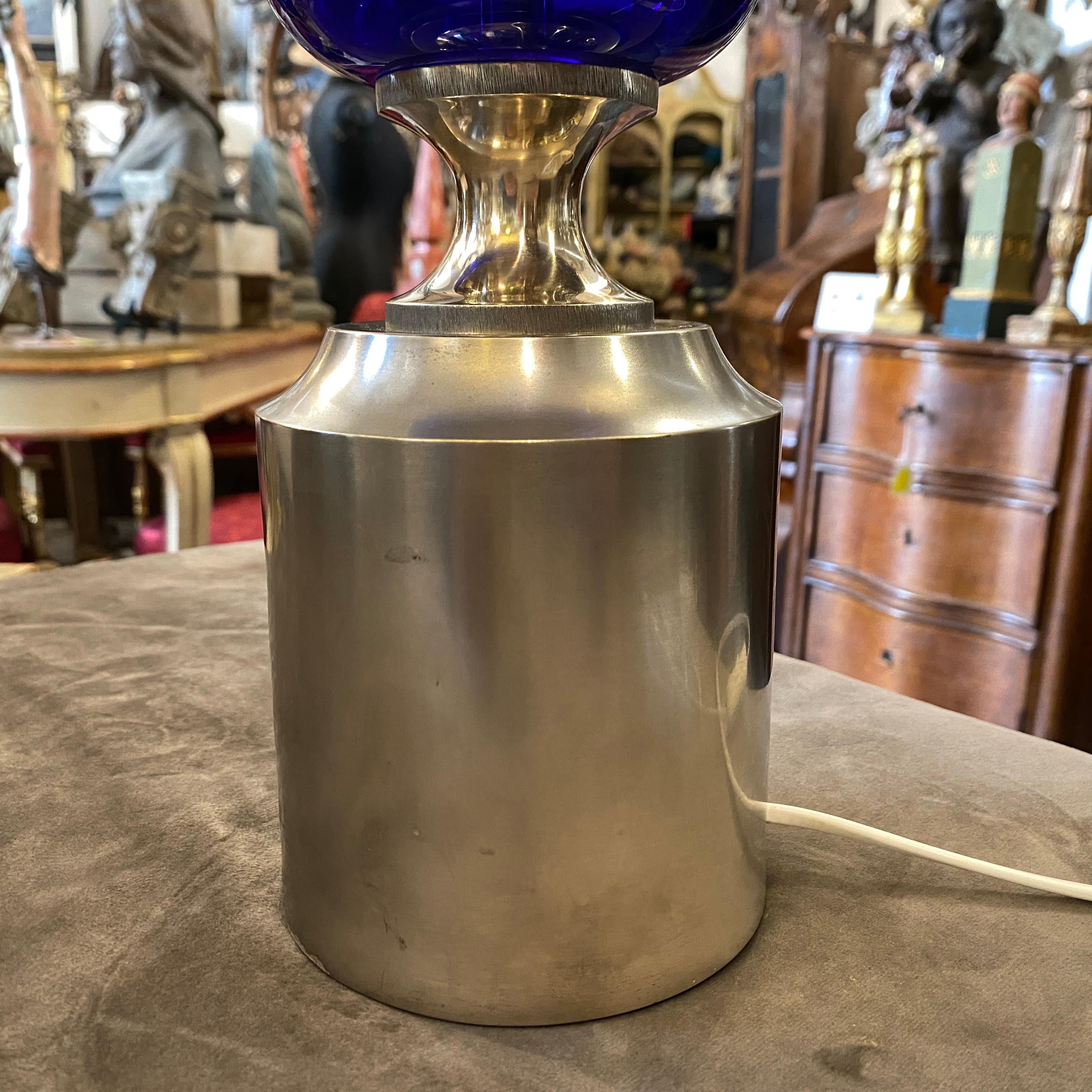 A Rare 1970s Space Age B2 Table Lamp Designed by Gaetano Sciolari For Sale 5
