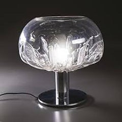 1970s Rare 'Zinia' Table Lamp by Toni Zuccheri for VeArt