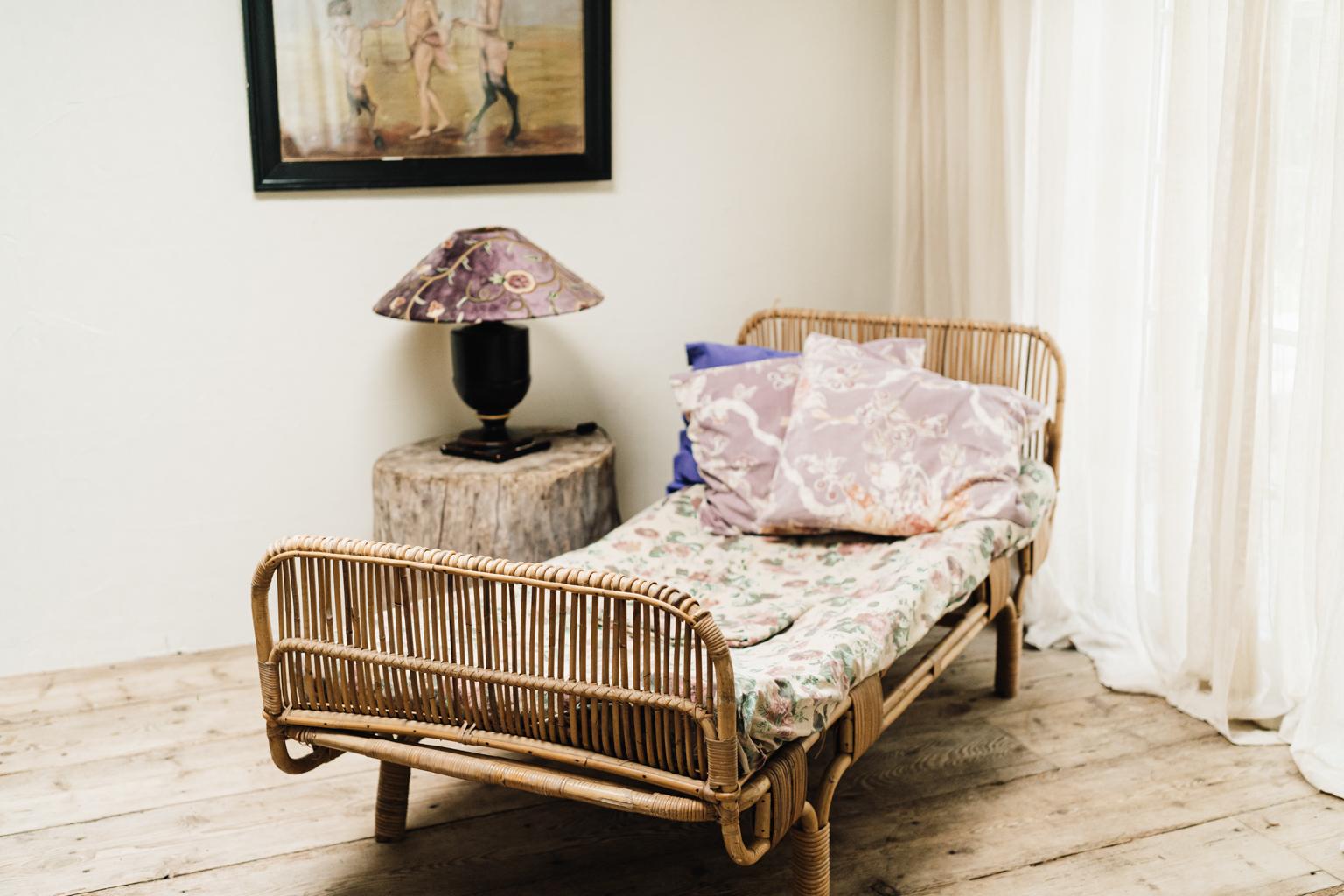 1970s Rattan Daybed 4