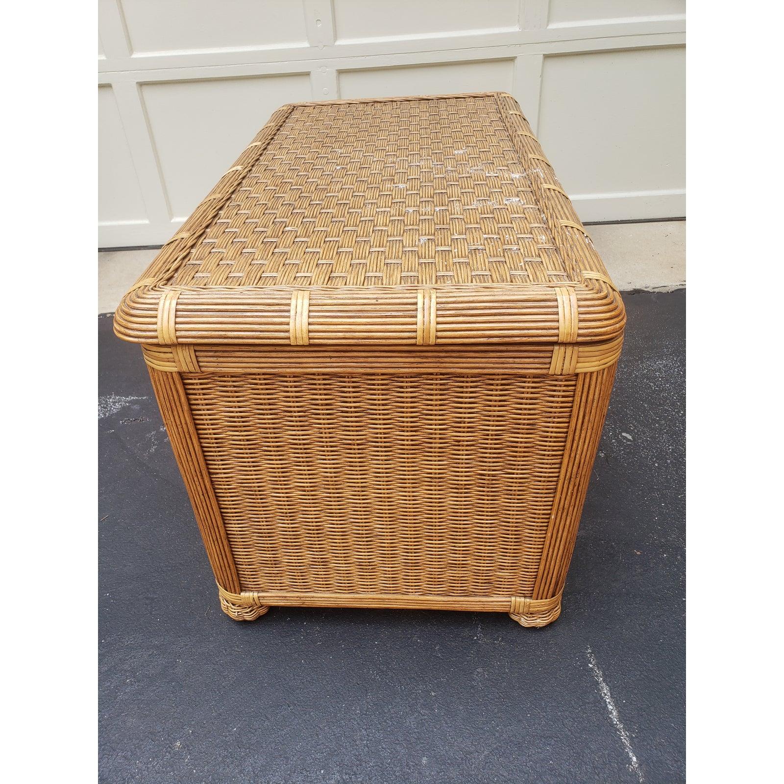 pier one wicker chest