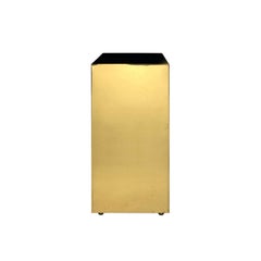 1970s Rectangular Brass Uplight