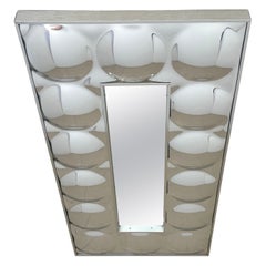 1970s Rectangular 'Bubble' Mirror, by Turner