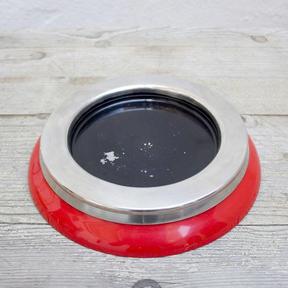 Space Age 1970s Red Ashtray by Sergio Asti for Kartell For Sale