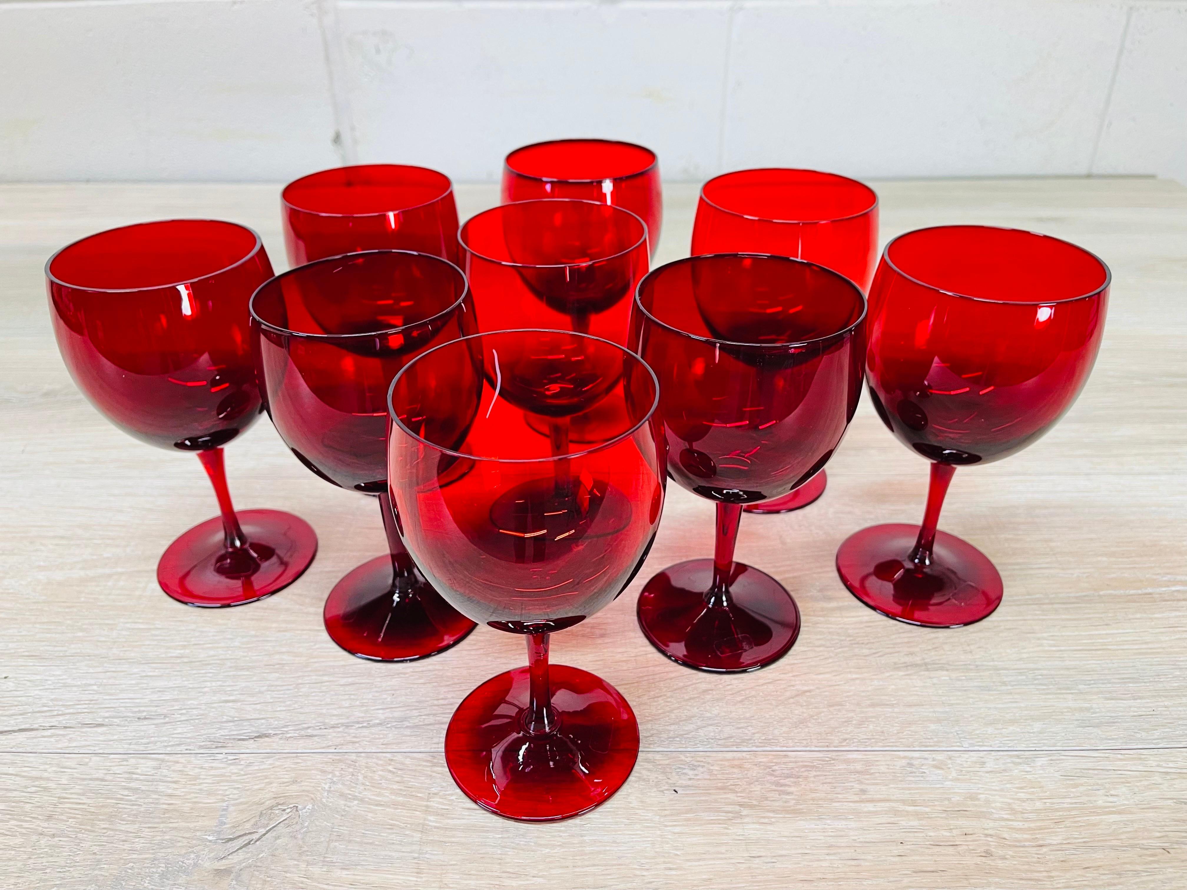 bohemian glasses wine