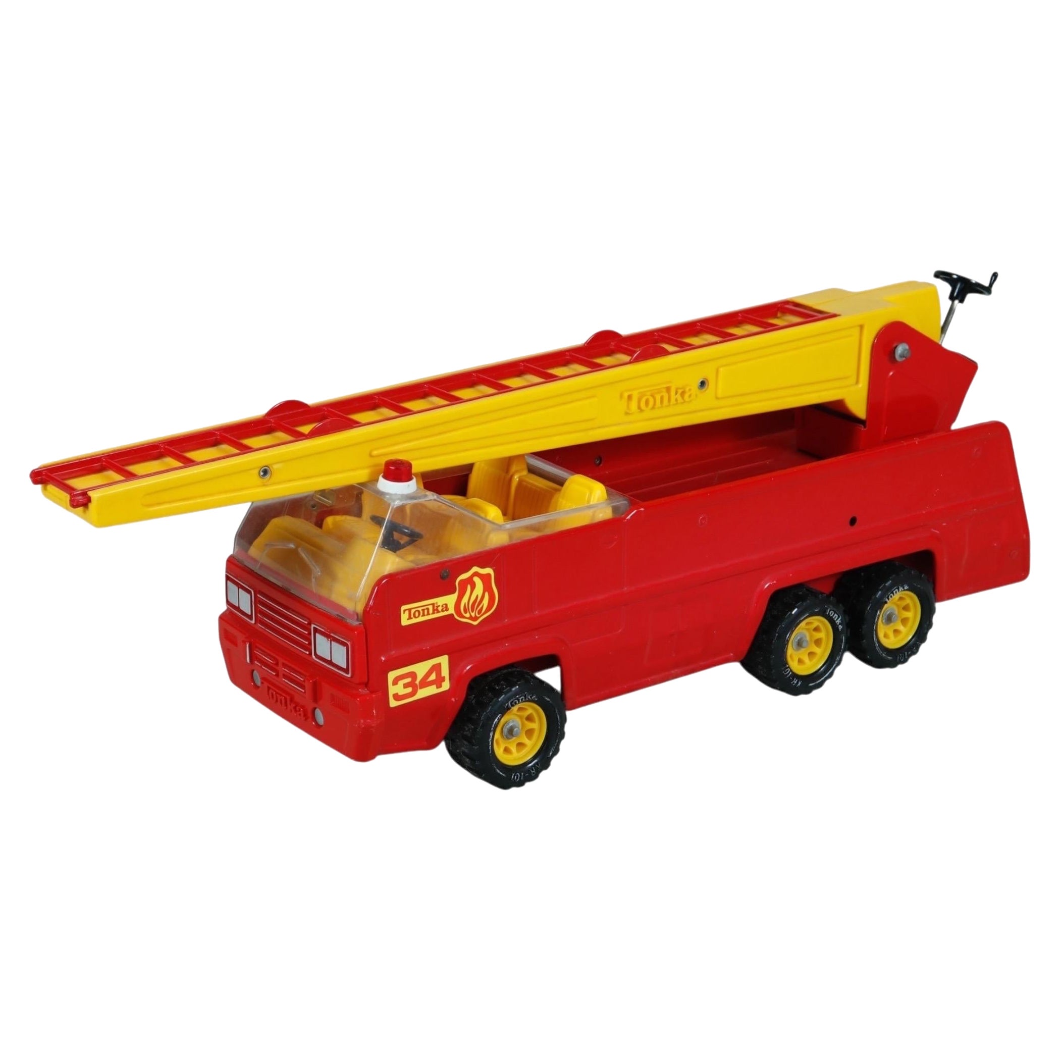 Camion dei pompieri rosso del 1970 di Tonka in vendita
