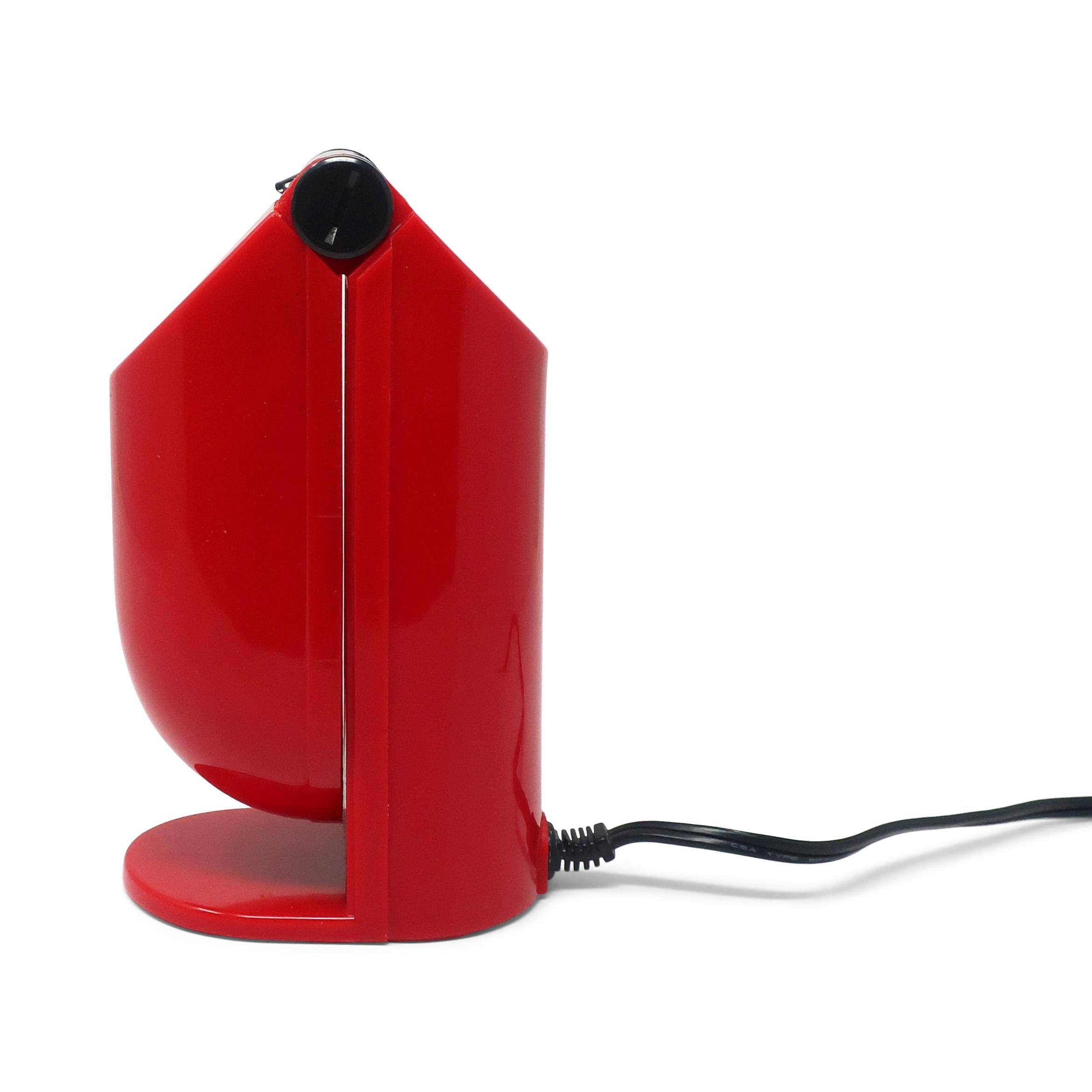 1970s Red Manon Lamp by Yamada Shomei For Sale 2