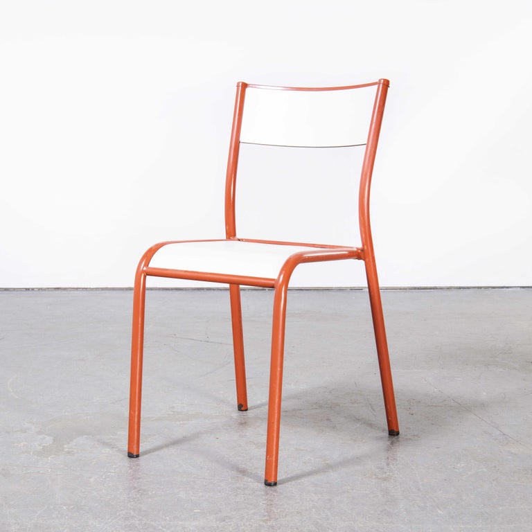 1970's Red Mullca Stacking Dining Chair, Large Quantities Available For ...