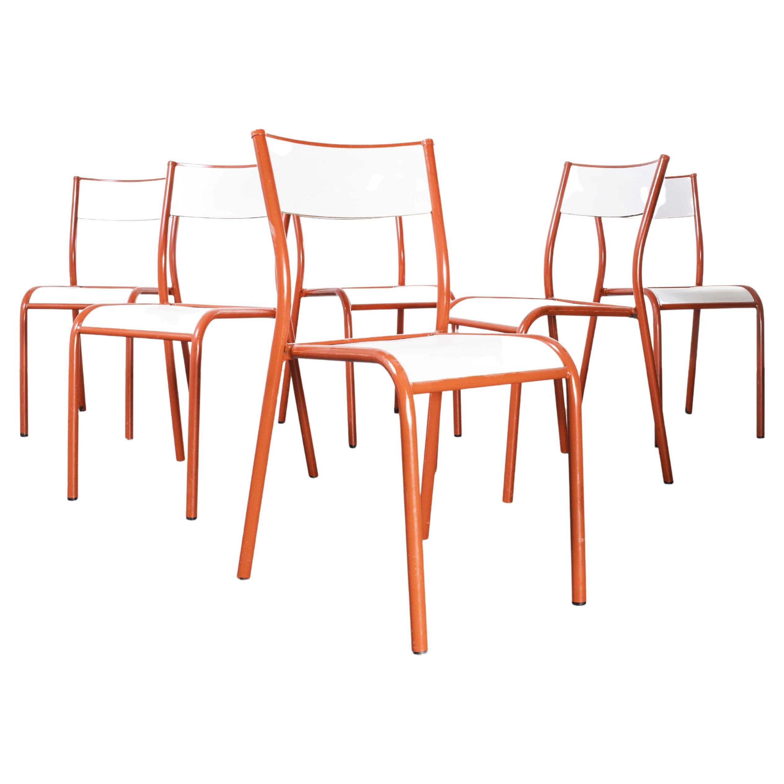 1960's Elbe Stacking Dining Chair, Set of Six at 1stDibs