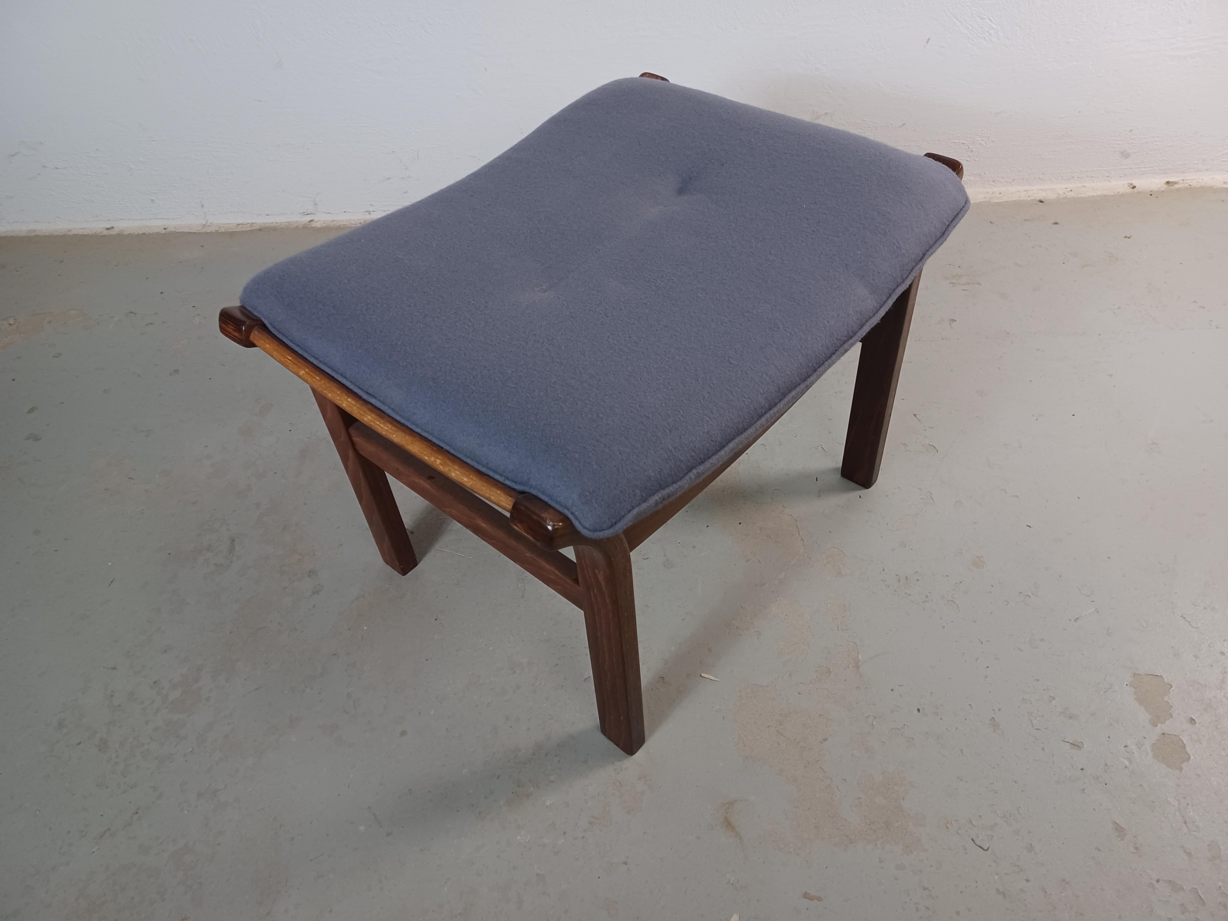 1970's, Refinished Danish Footstool Haya en venta