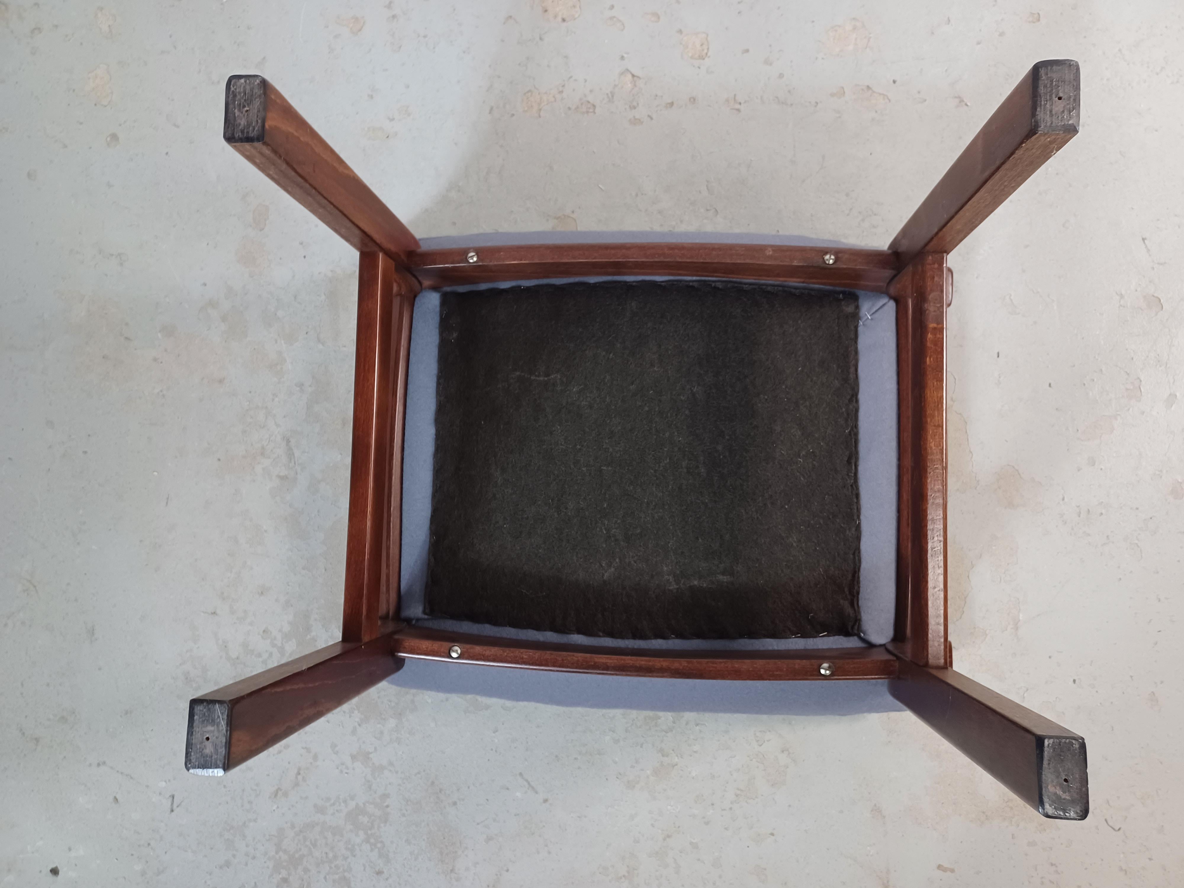 1970's, Refinished Danish Footstool en venta 2