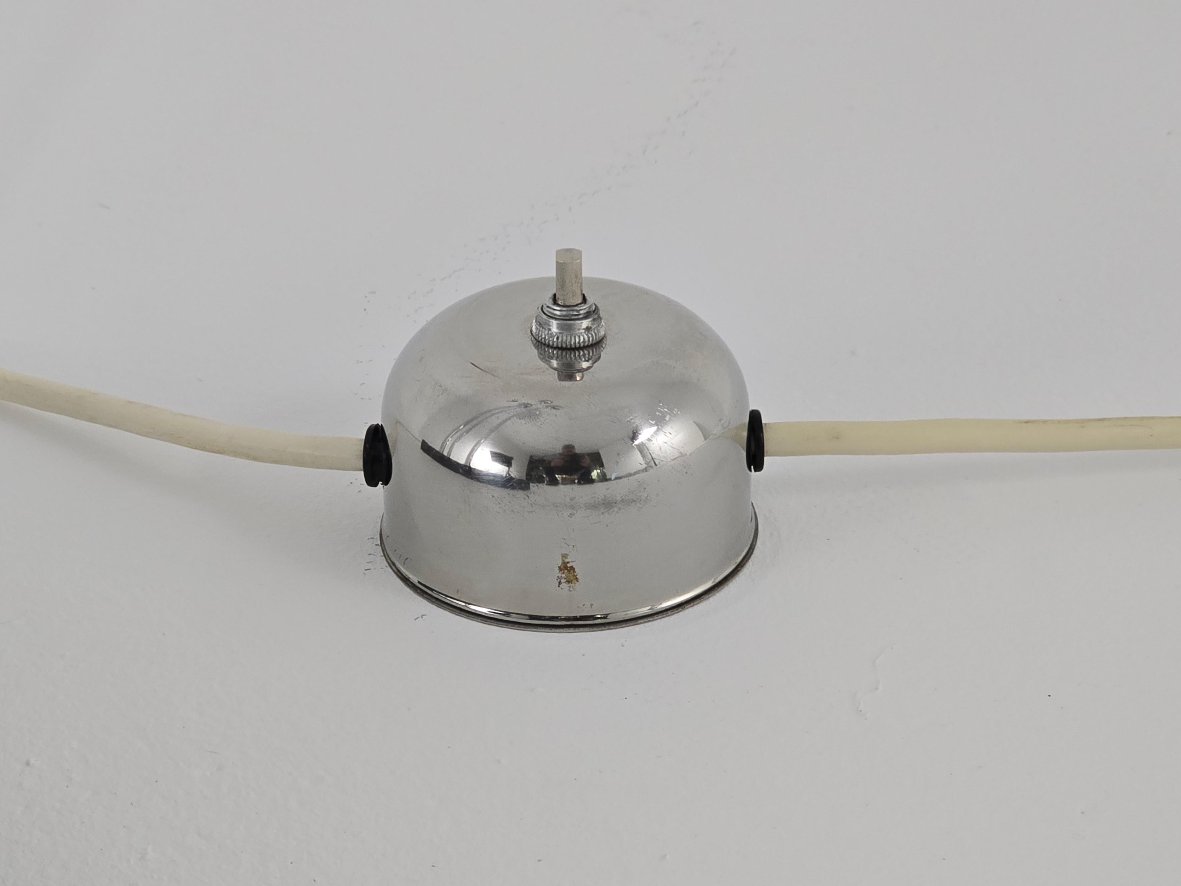 Lámpara de pie Reggiani Cinematic 4 cabezas cromo años 70 , Italia en venta 4