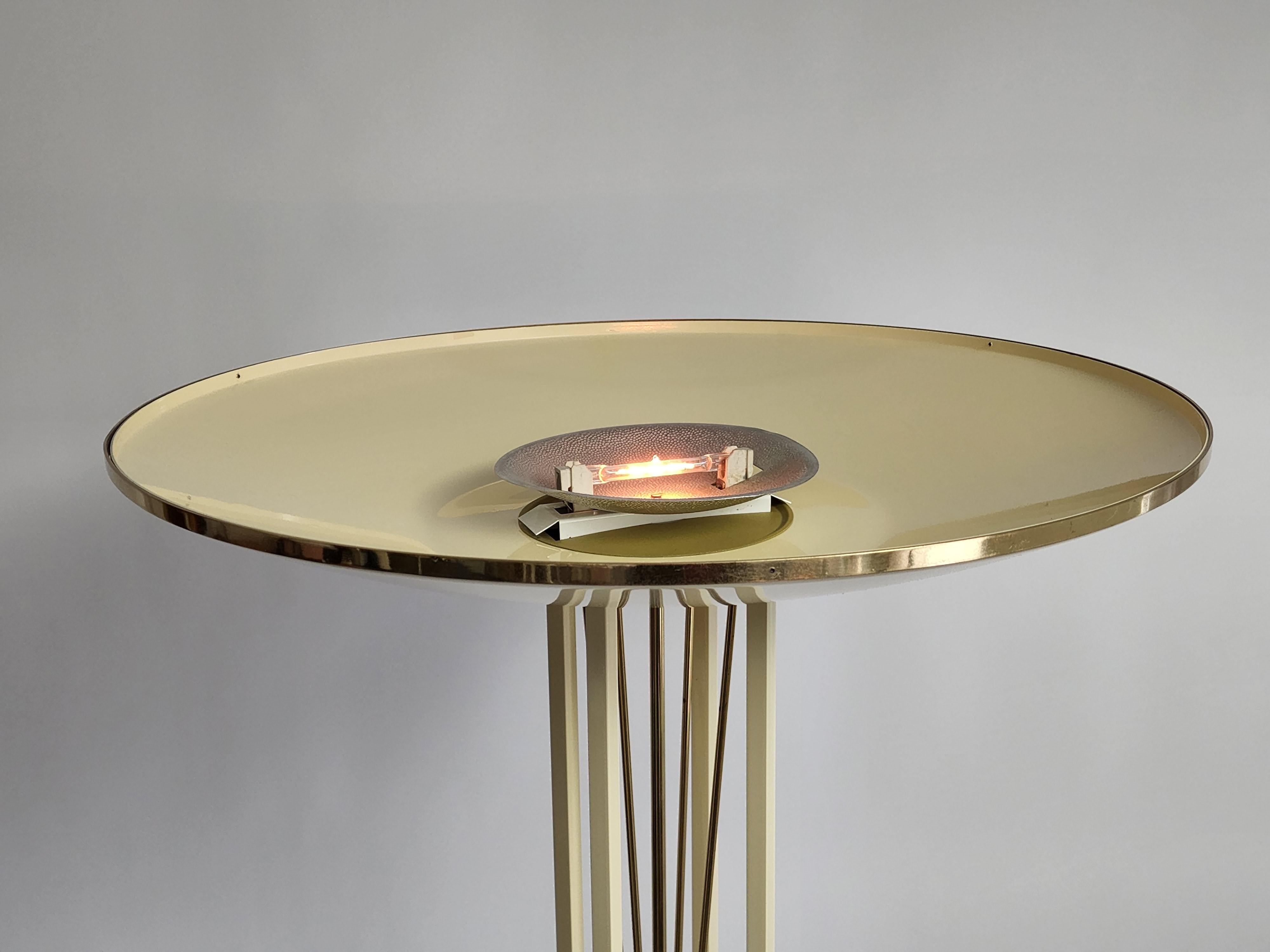 Große Halogen-Torchieres von Reggiani aus den 1970er Jahren, Italien (Ende des 20. Jahrhunderts) im Angebot