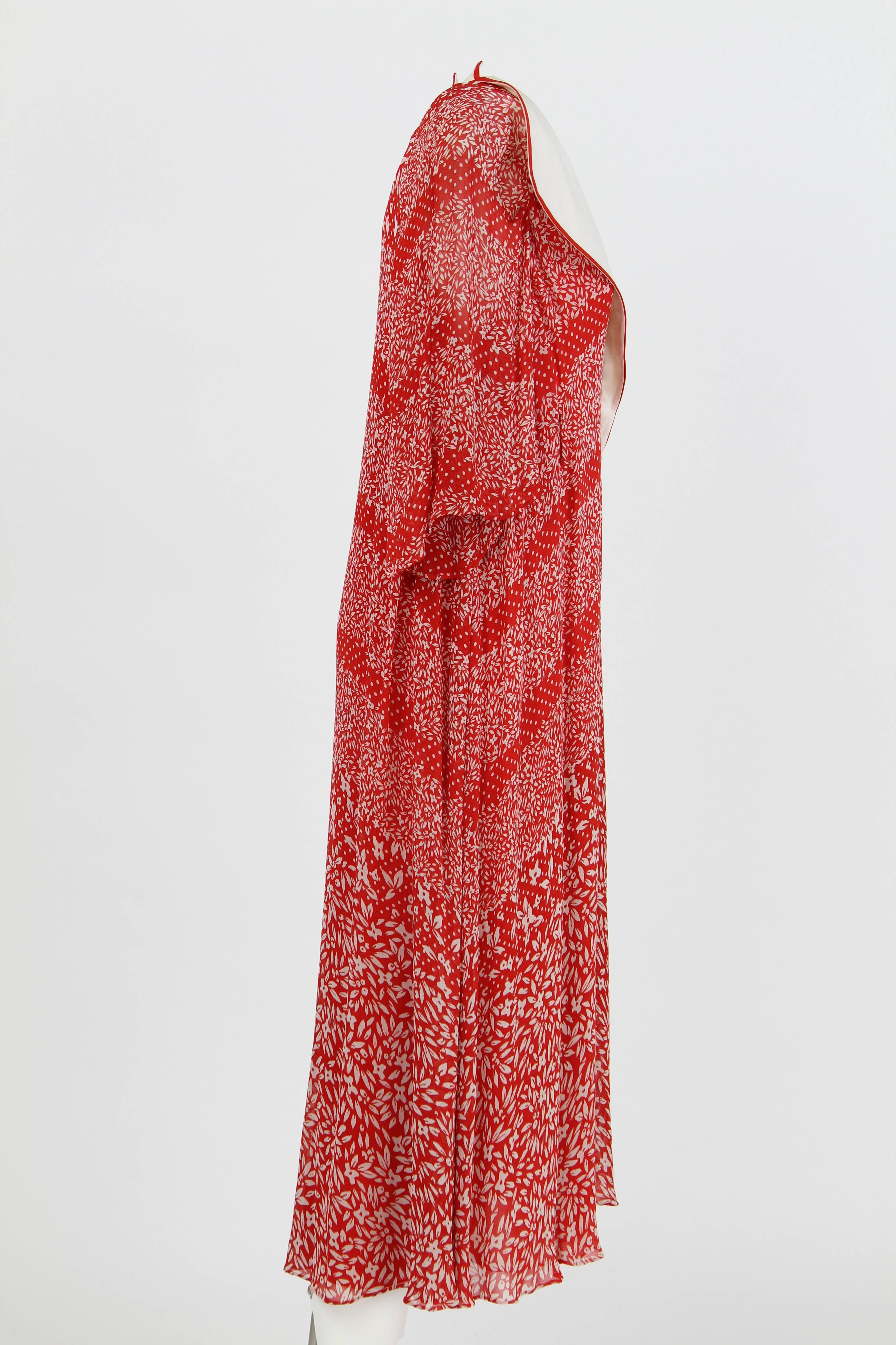 1970S Renato Balestra Red and White Dress For Sale at 1stDibs | renato ...