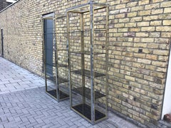 1970s Renato Zevi Etagere or Pair of 1970s Italian Shelving