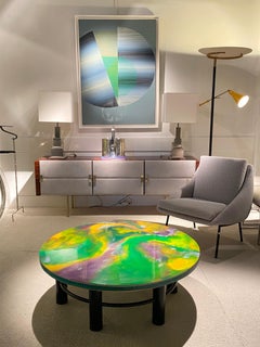 1970s Resin Coffee Table by Pierre Giraudon