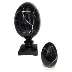 Eggs en résine des années 1970 par Pierre Giraudon