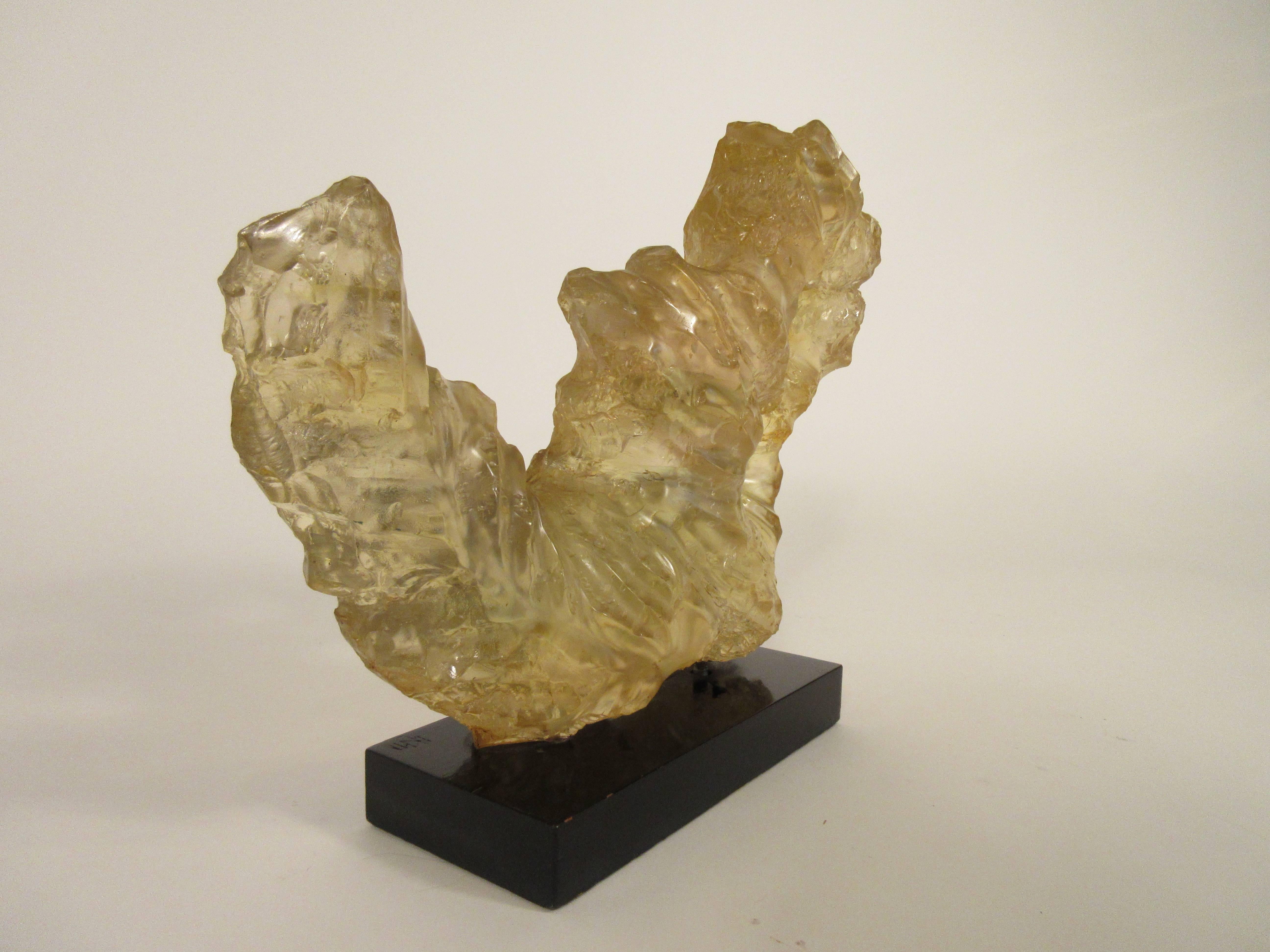 Late 20th Century 1970s Resin Sculpture For Sale
