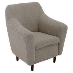 1970s Restored Armchair in Boucle Fabric