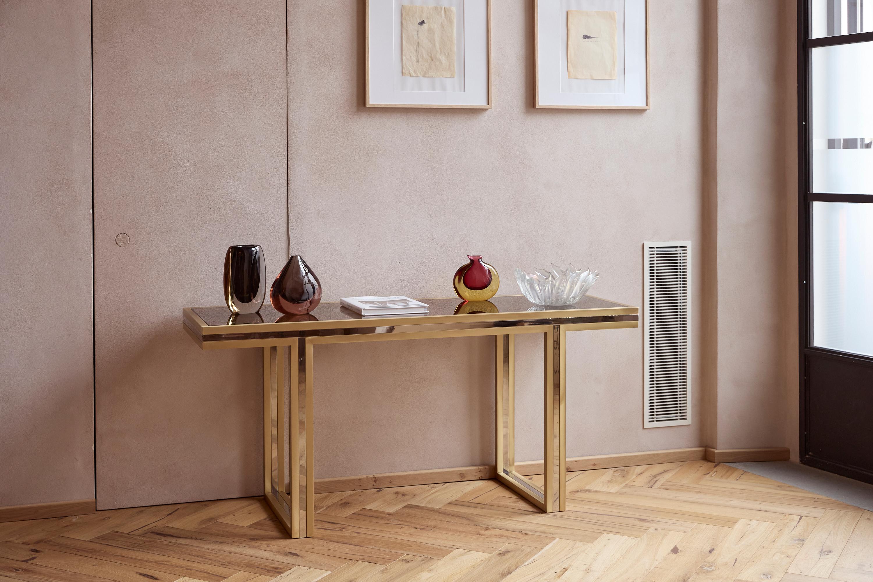 1970s Restored Romeo Rega Console Table im Angebot 2