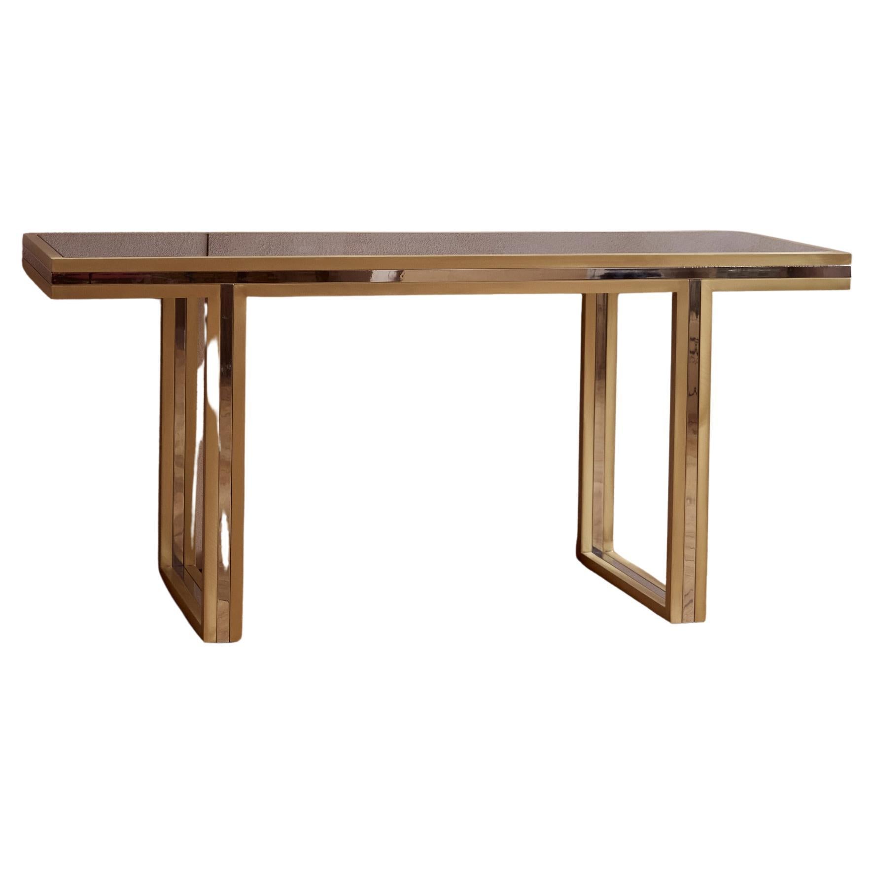 1970s Restored Romeo Rega Console Table im Angebot