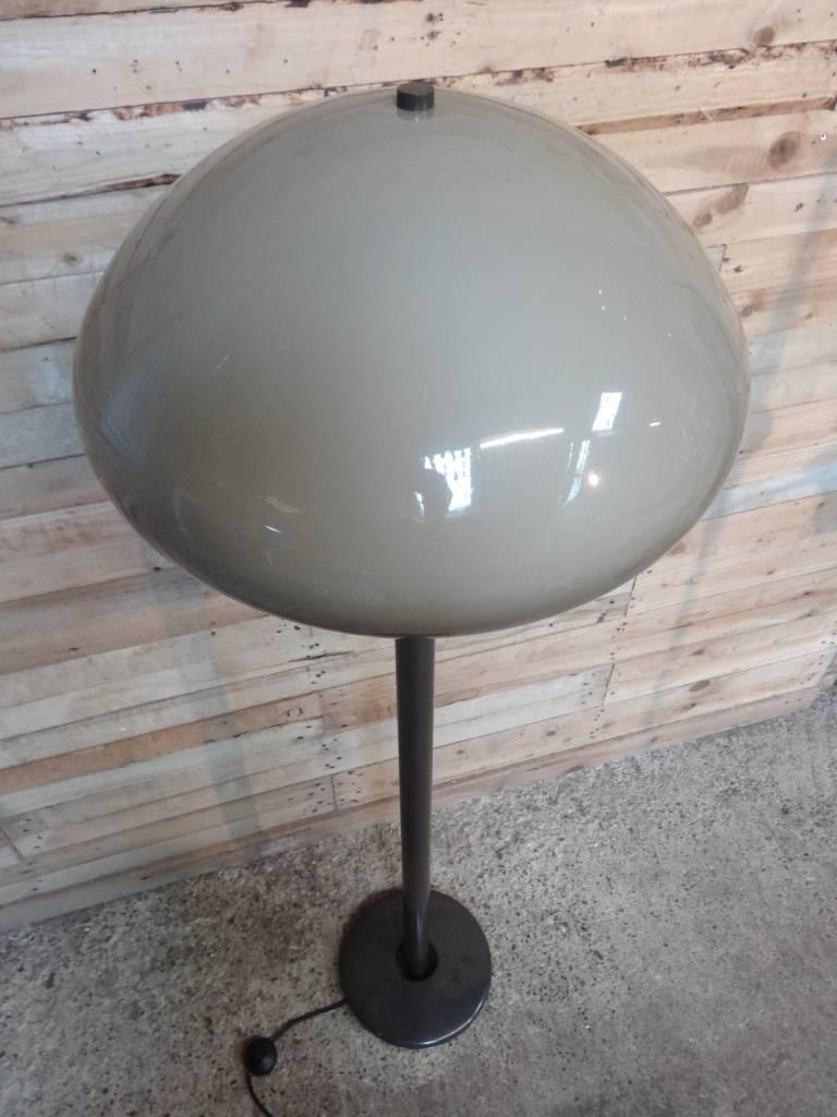 Mid-Century Modern 1970s Retro Vintage Freestanding Dijkstra Mushroom Shaped Floor Lamp