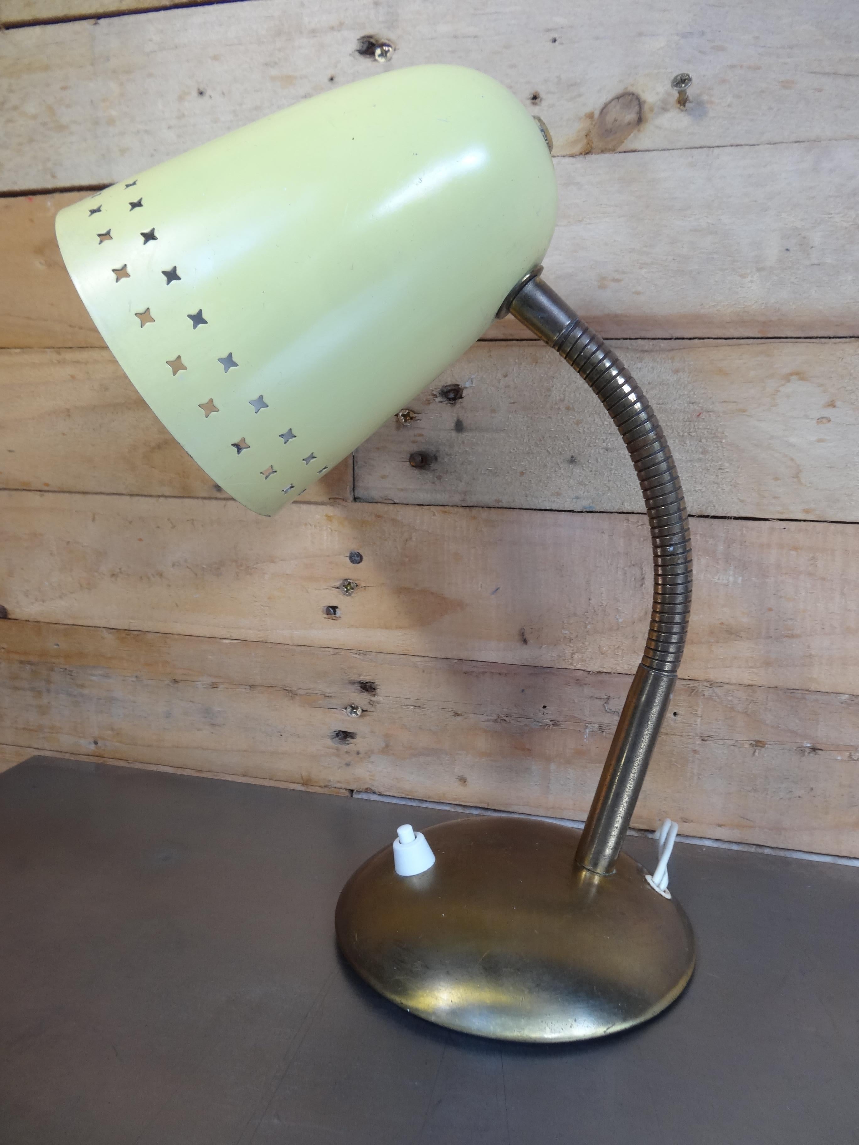 Néerlandais Lampadaire rétro et vintage à deux lumières Dijkstra en forme de champignon, autoportant, années 1970 en vente