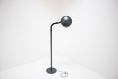 Lampada da terra a forma di ciotola di Dijkstra, retrò e vintage, degli anni '70