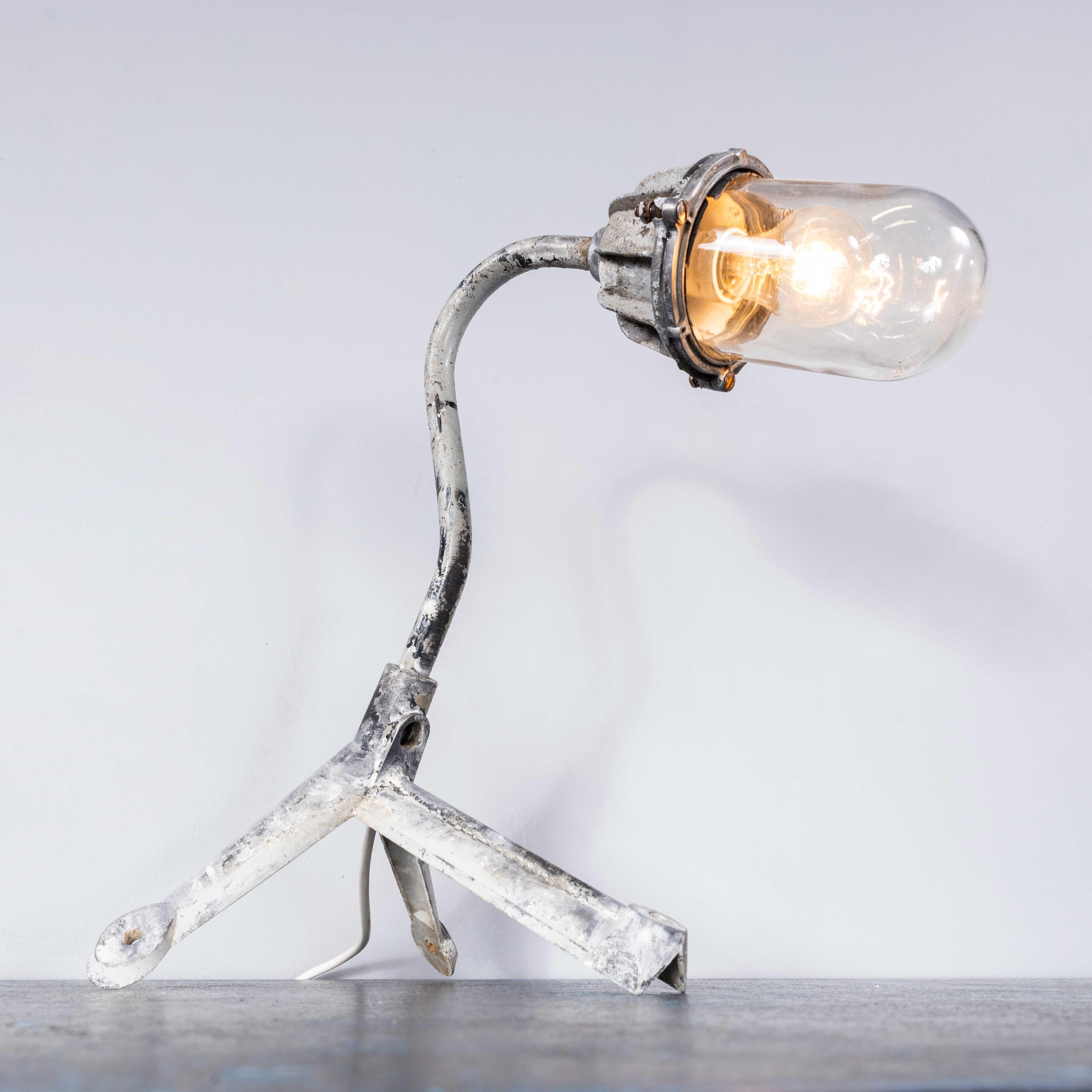 1970's Revo Original Industrial Corner Lamp For Sale 1