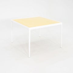 1970 Richard Schultz for Knoll Dining Table with Yellow Top 38 inch