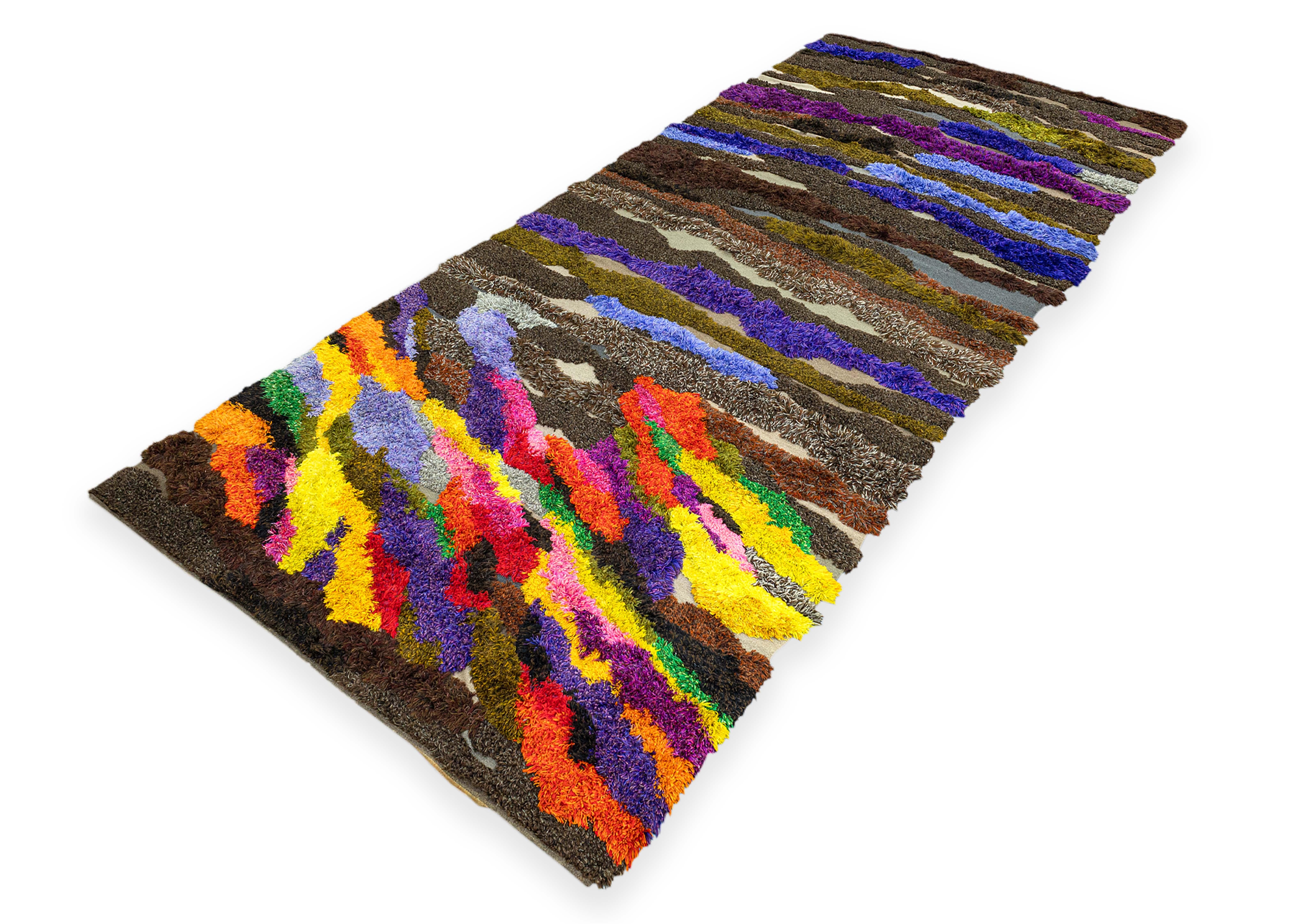 1970er Robert Kidd Monumental handgewebter Textilteppich oder Wandbehang 9' x 19' im Angebot 6